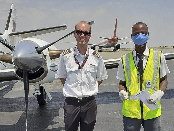 Voos em Angola durante COVID-19